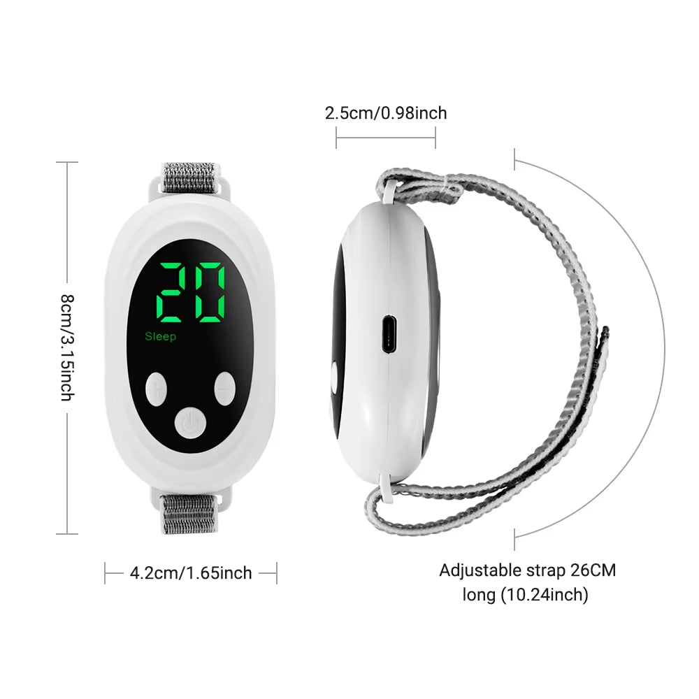 Micro-Current Smart Sleep Device - Handheld Sleep Aid for Stress Relief, Anxiety Management, and Insomnia Improvement