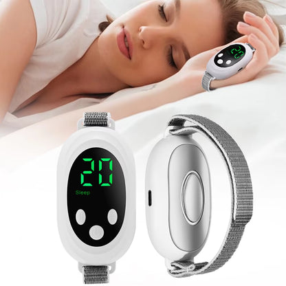 Micro-Current Smart Sleep Device - Handheld Sleep Aid for Stress Relief, Anxiety Management, and Insomnia Improvement